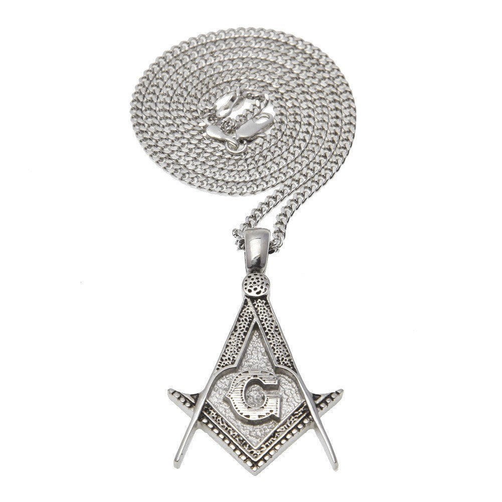 Hip Hop Stainless Steel Pendant Necklace Punk Rock