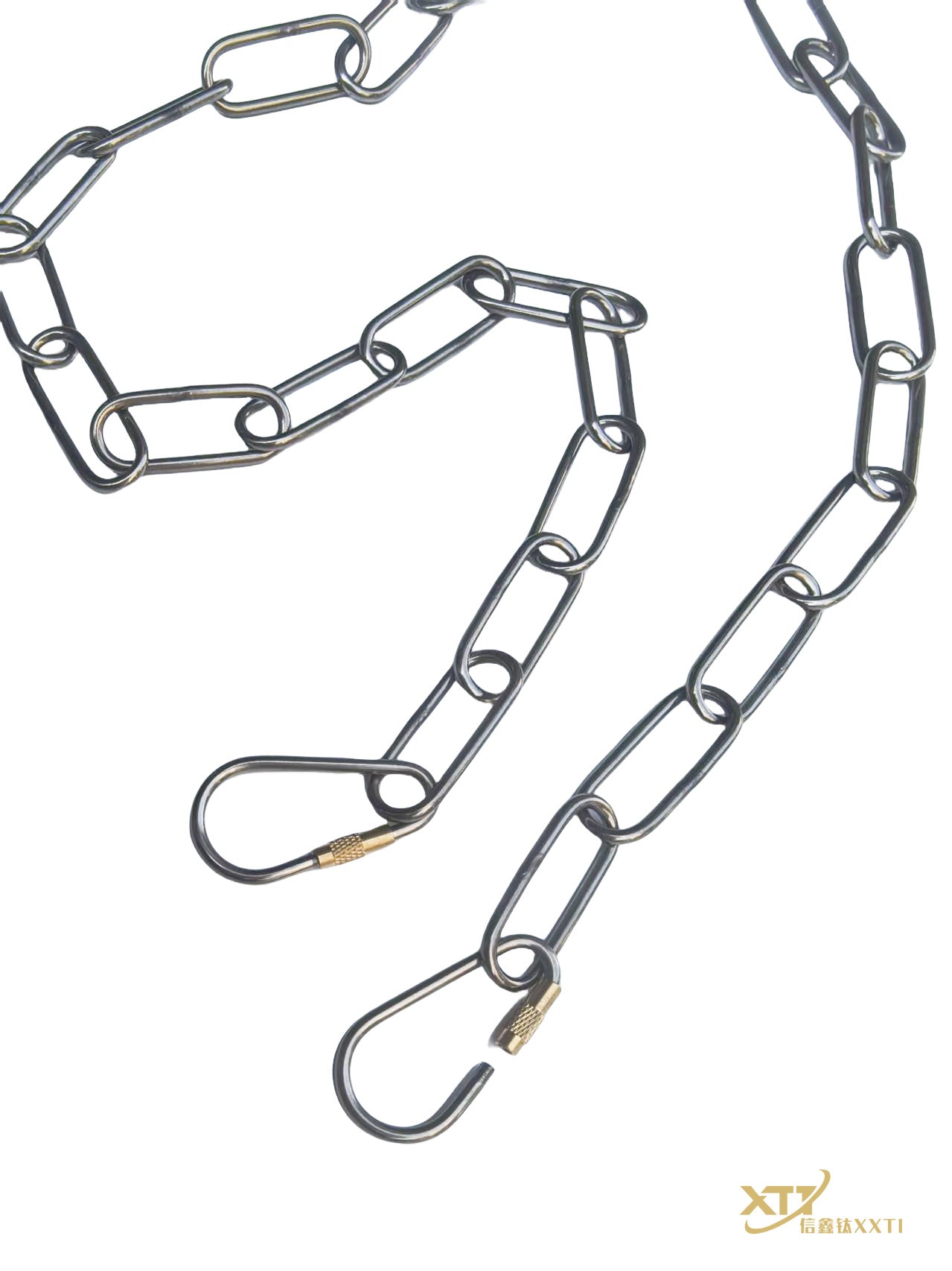 Pure Titanium Welded Joint Industrial Chain Corrosion Resistant