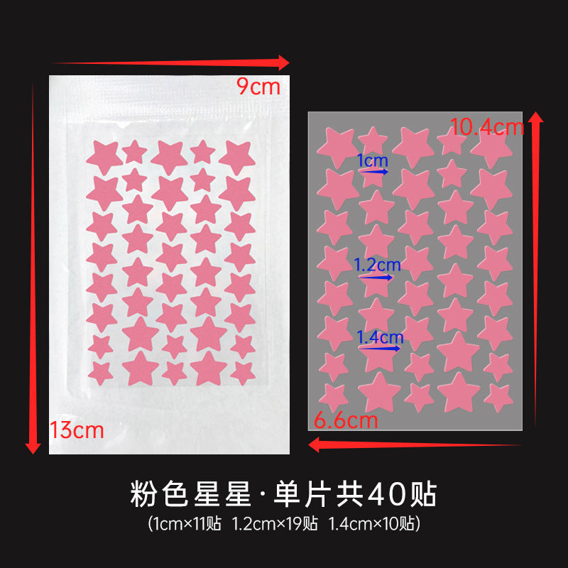 Star Color Student Acne Colloid Cute Dopamine Anti