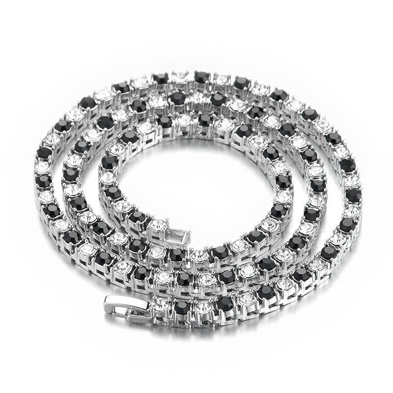Hip Hop 4Mm A Row Of Tennis Chain