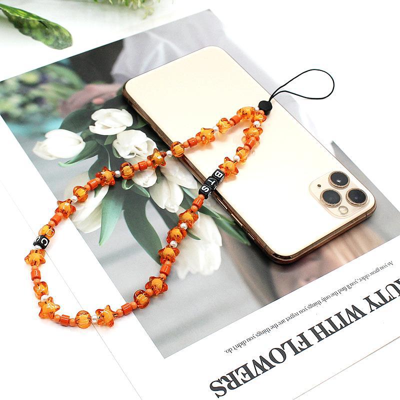 Online Popular Anti Lost Mobile Phone Chain Rainbow