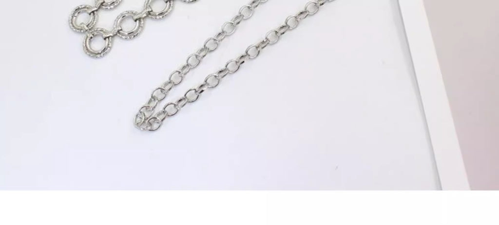Versatile Metal Waist Chain For Women Thin Belt