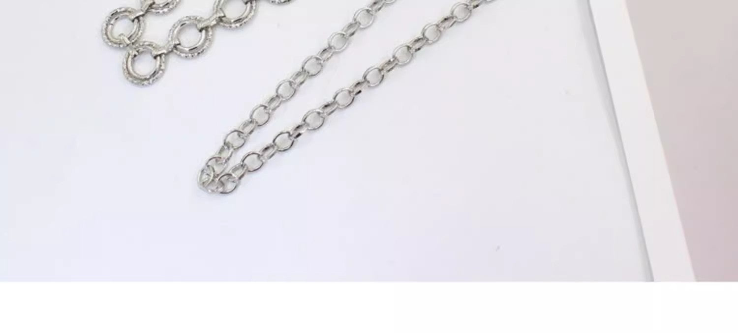 Versatile Metal Waist Chain For Women Thin Belt