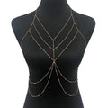 Zhuru Clothing Pure Desire Hollow Chain Chest Chain