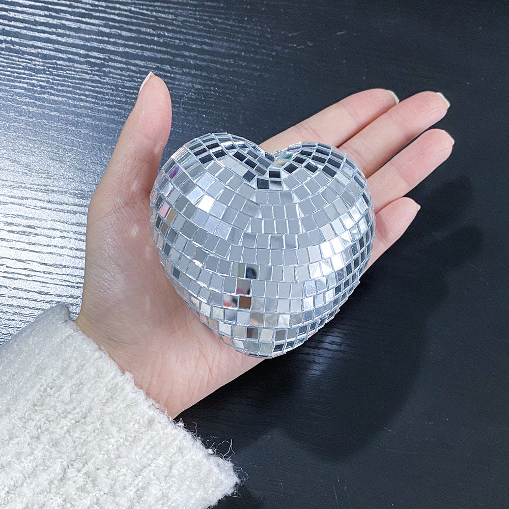 Chain Love Disco Ball Disco Love Glass Decorations