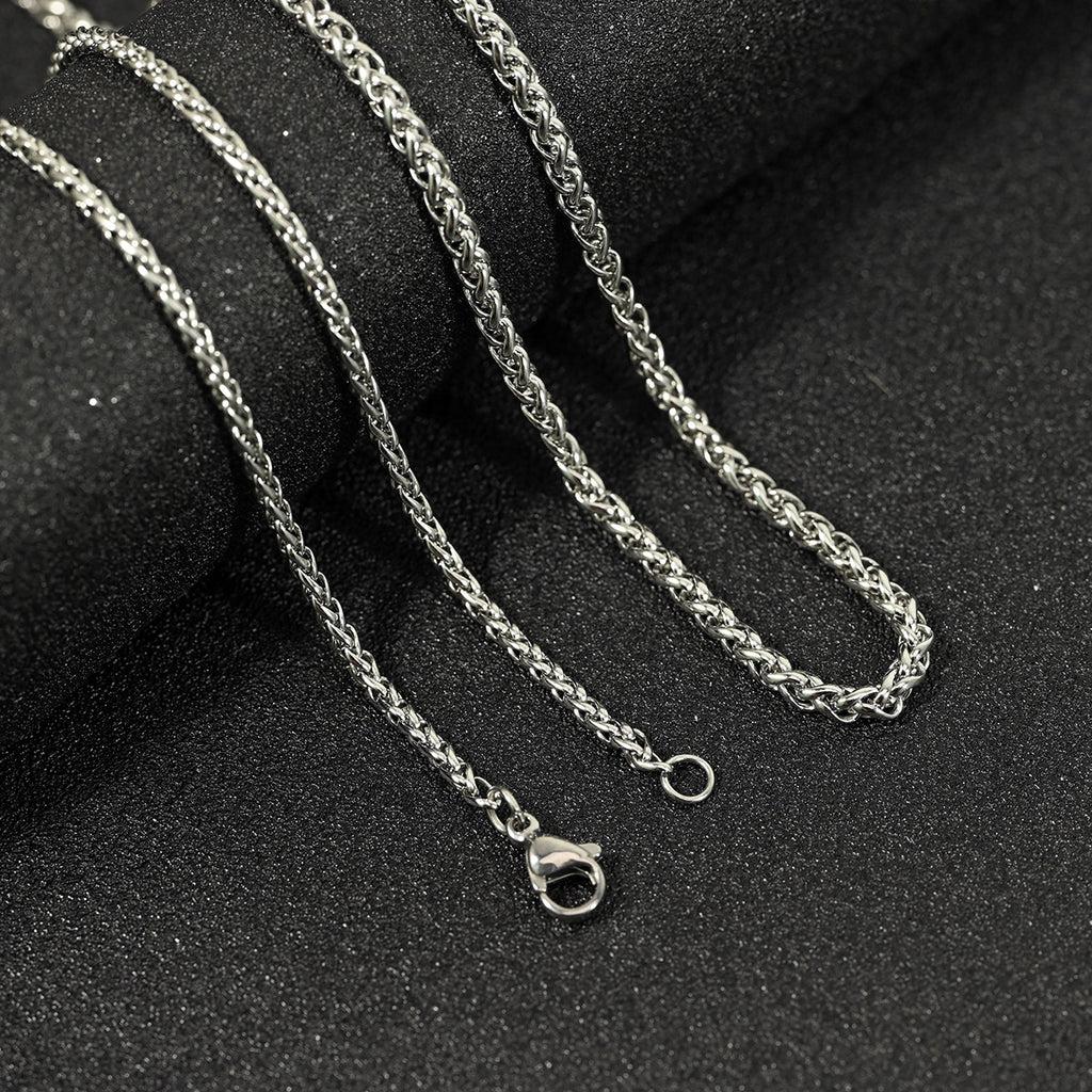 Stainless Steel Necklace Keel Chain Men'S Sweater Chain
