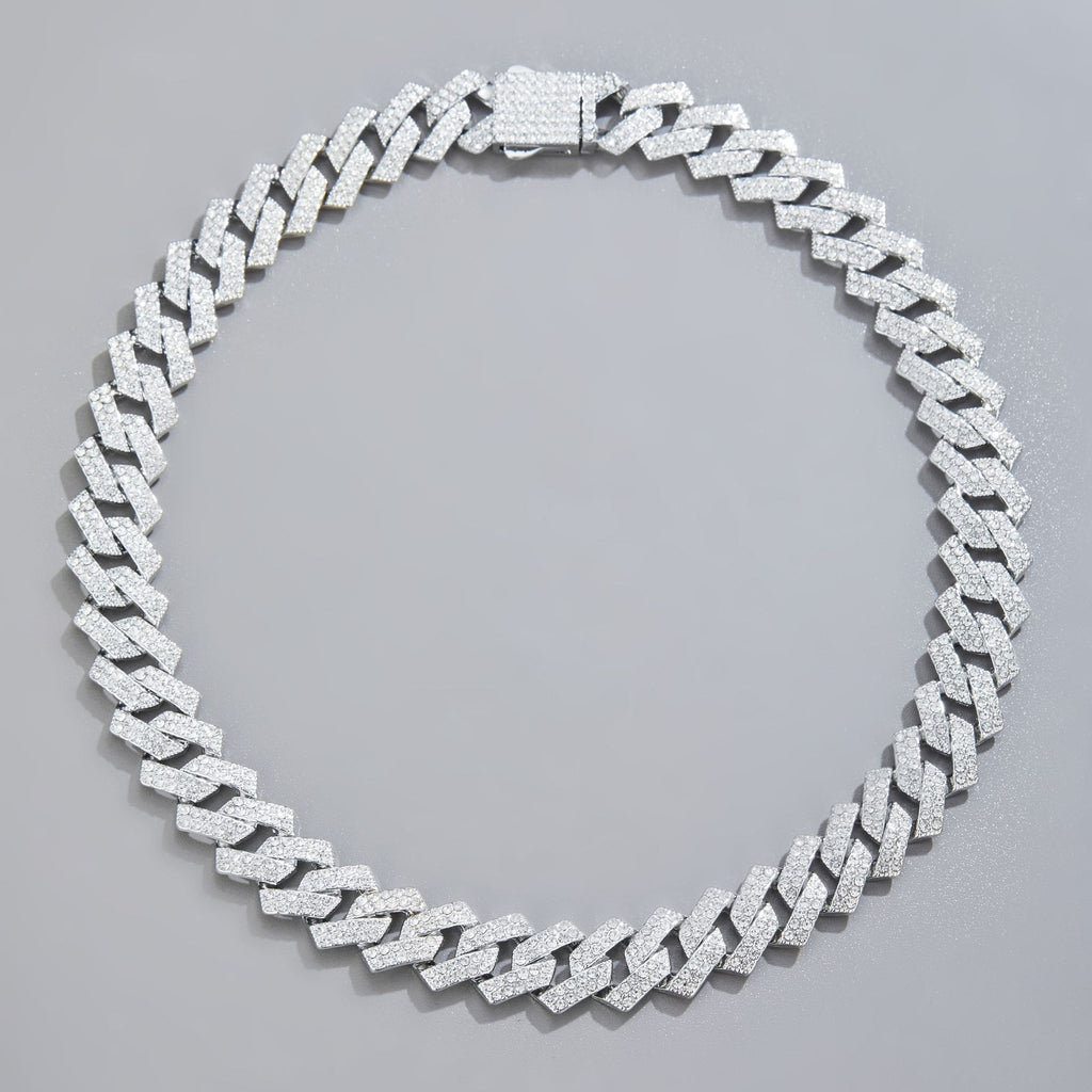 Hip Hop Bar Cuban Chain 15Mm Fashionable Alloy