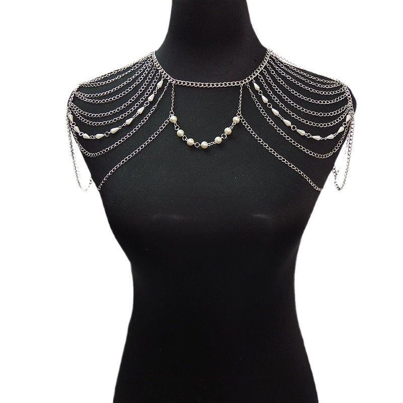 Body Chain Jewelry Simple Chain Multi Layer Shoulder