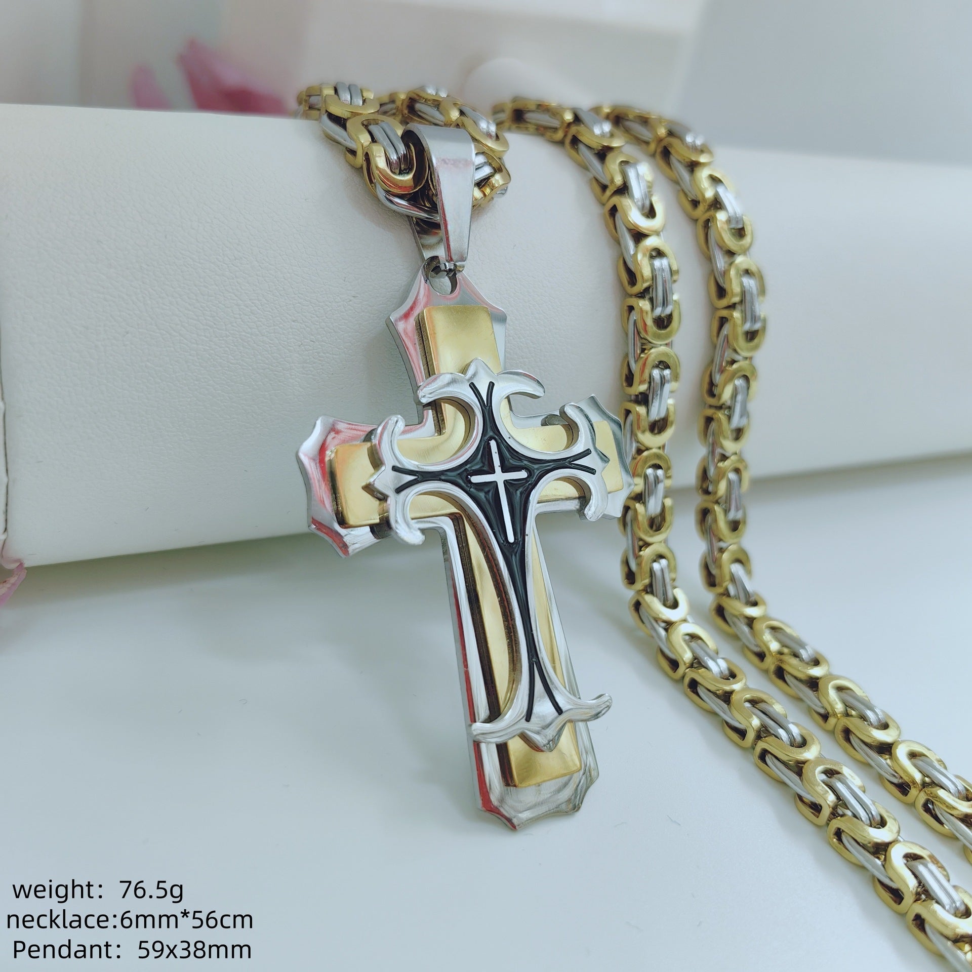 Direct Aliexpress Personality Stainless Steel Men'S Pendant Necklace