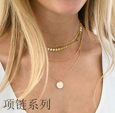 Hip Hop Style Versatile Cuban Chain Clavicle Chain