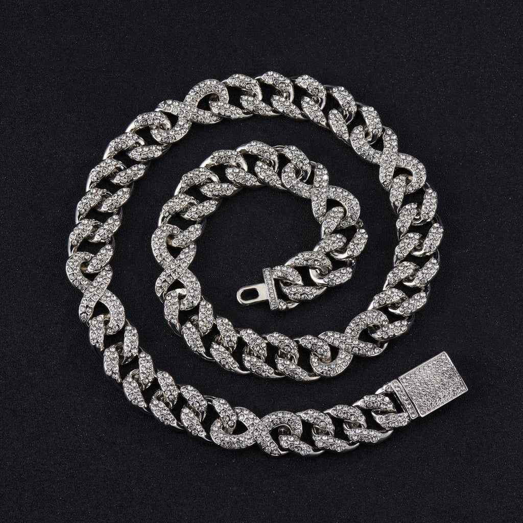 Hip Hop Cuban Chain Men'S Blingbling Cuban Linkchain