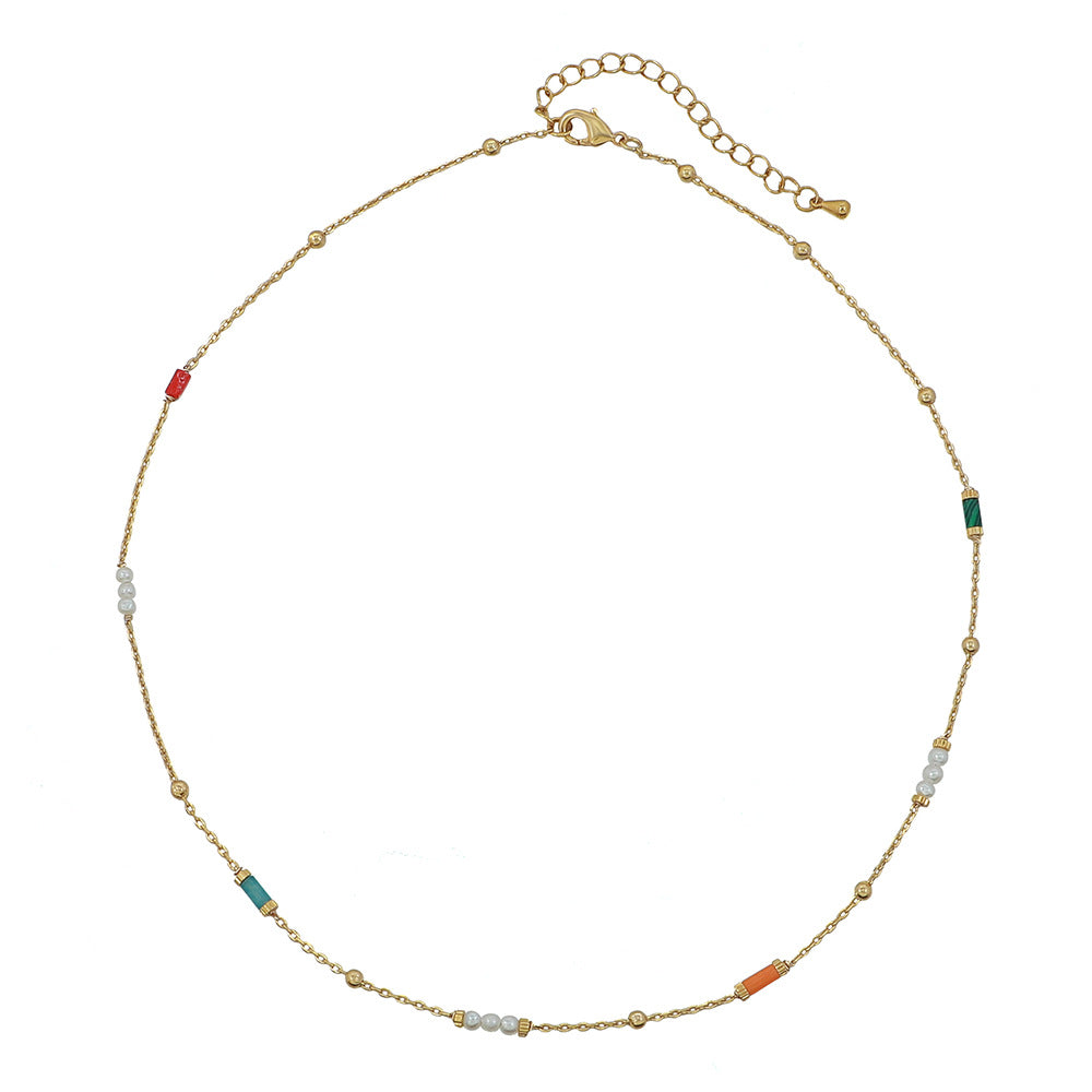 Lishan Versatile Bowknot Titanium Steel Metal Chain Series