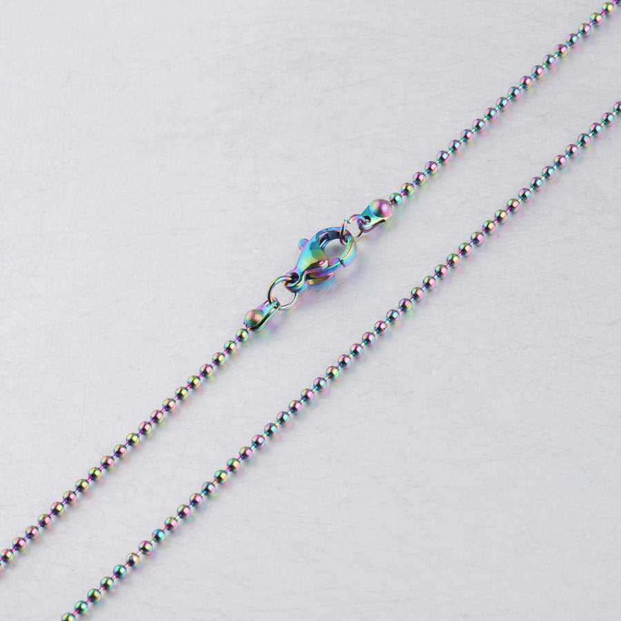 Direct Stainless Steel Ball Ball Chain Wave Baby
