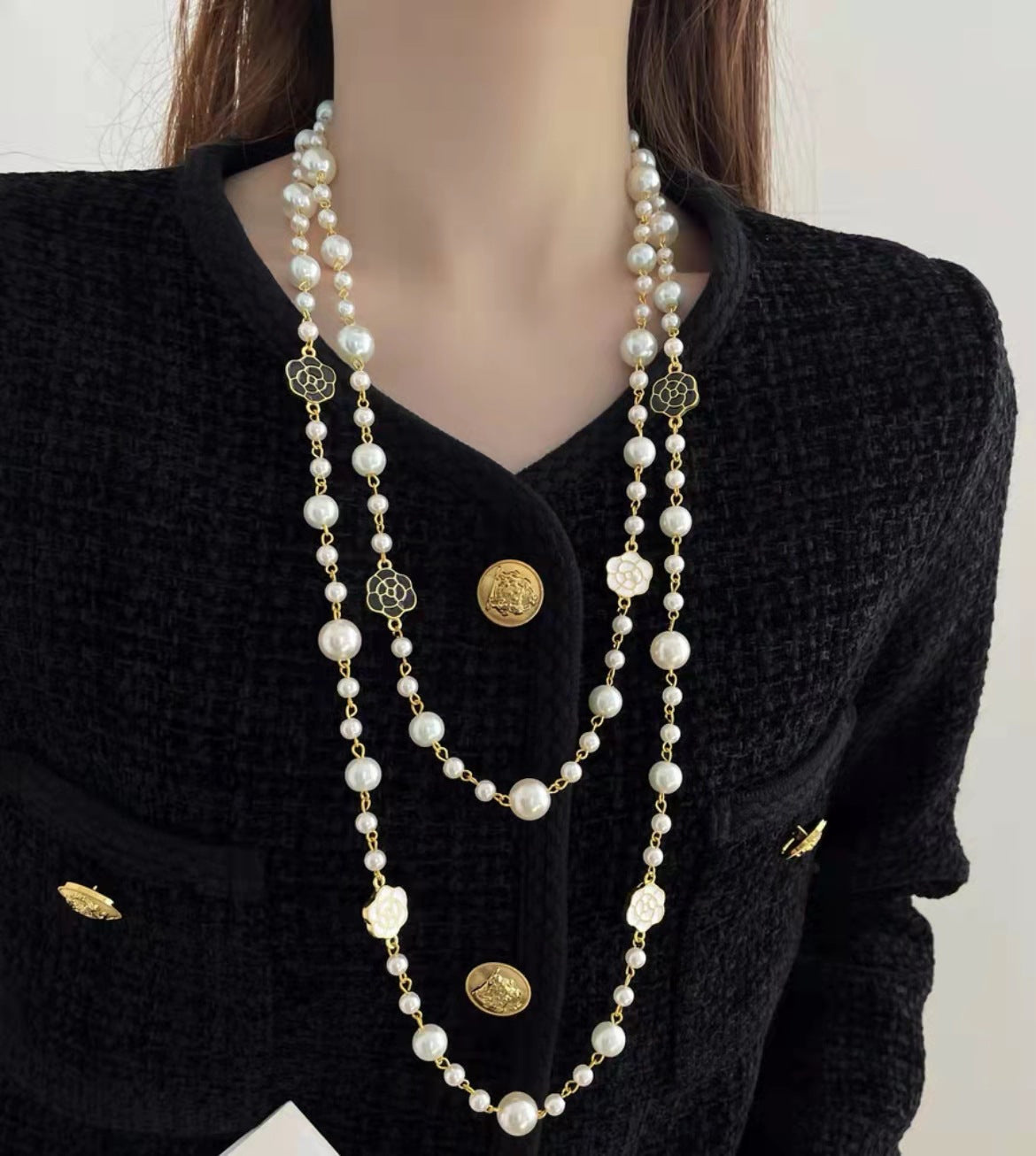 Light Luxury And High End Multi Layered Pearl