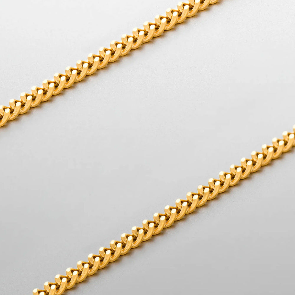 Hip Hop Style Versatile Cuban Chain Clavicle Chain