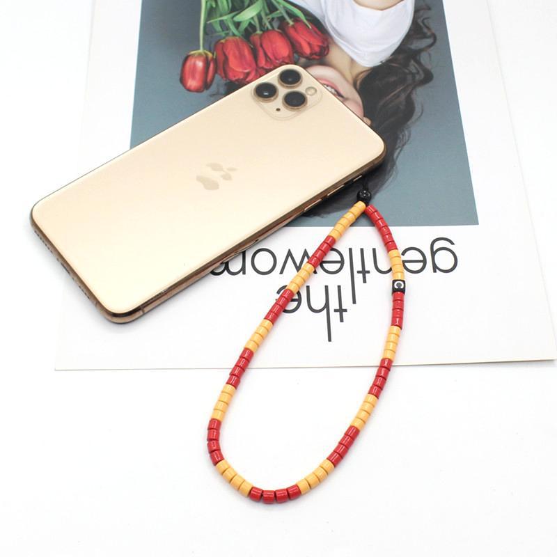 Online Popular Anti Lost Mobile Phone Chain Rainbow