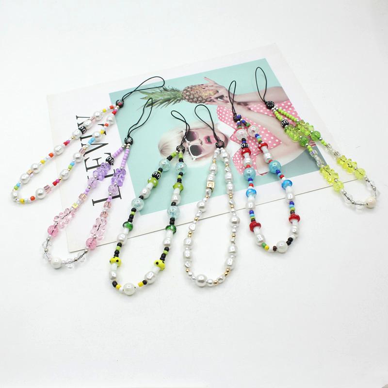 Online Popular Anti Lost Mobile Phone Chain Rainbow