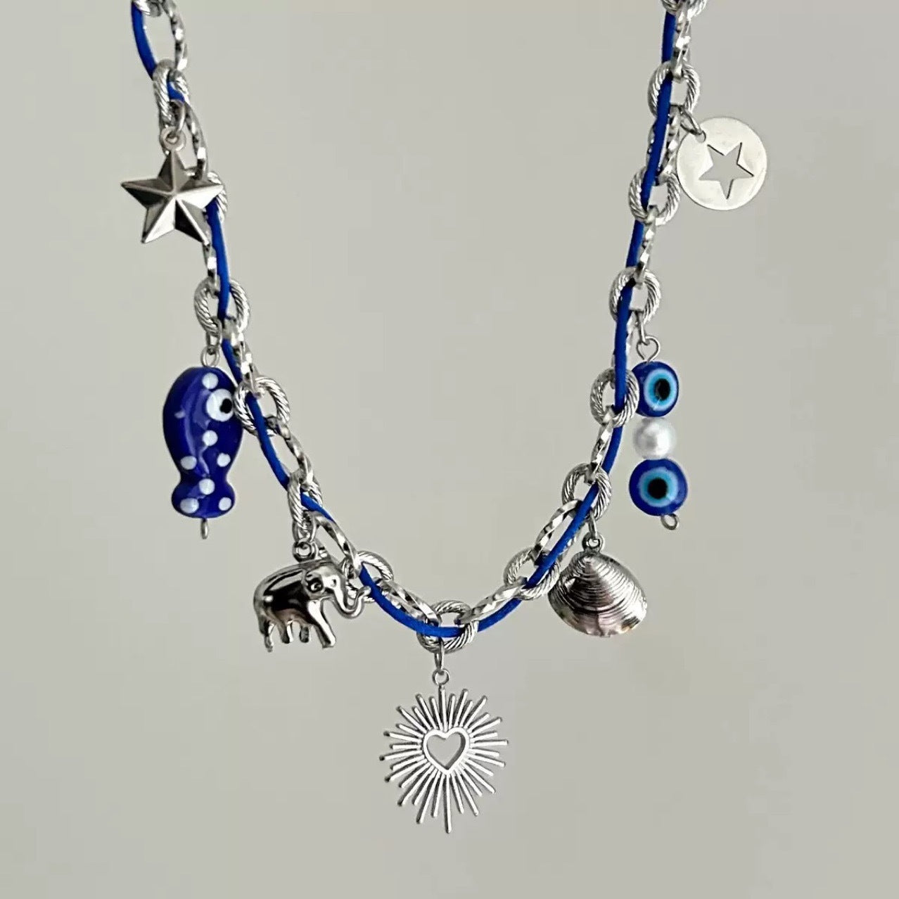 Original Design Dopamine Color Rope Stainless Steel Ocean