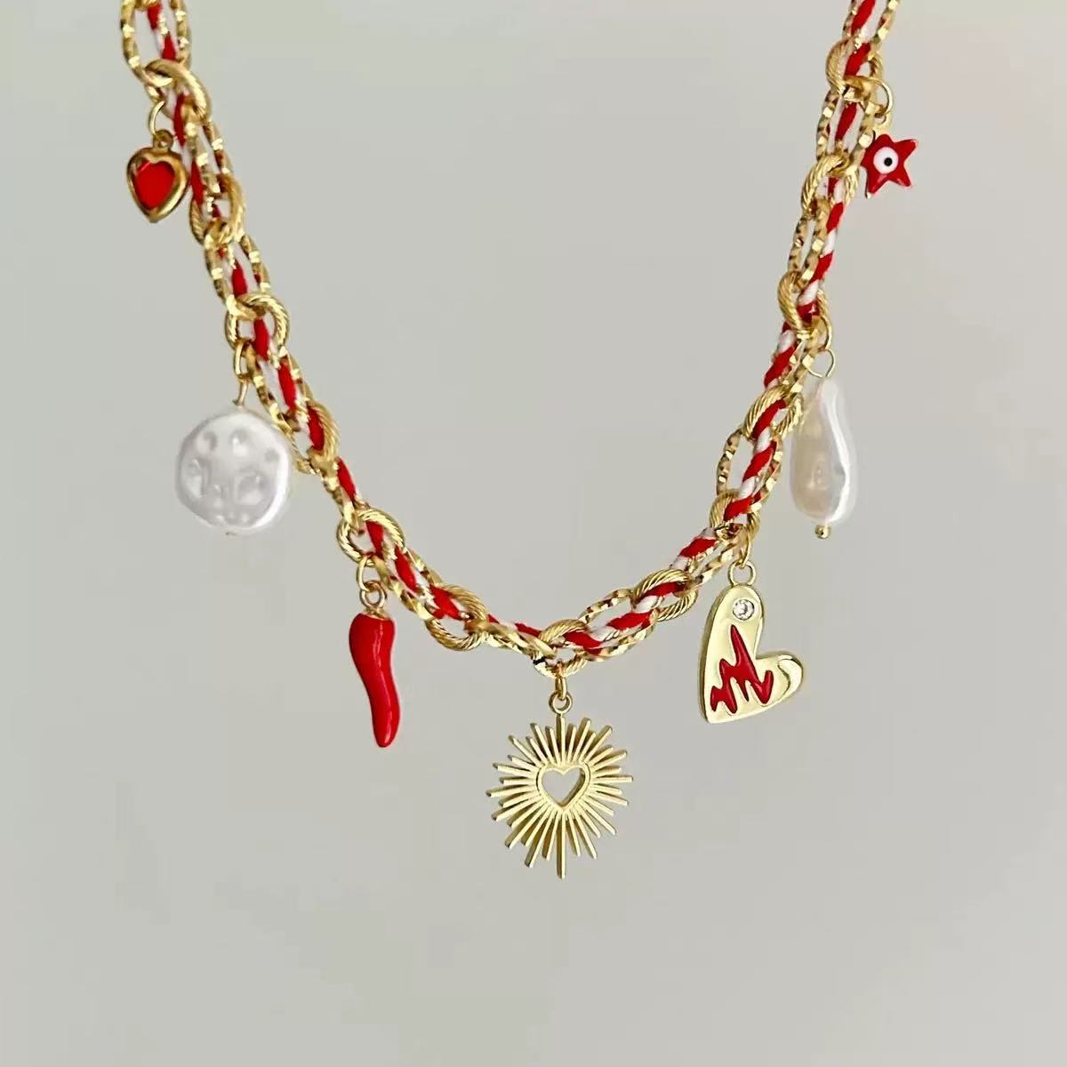 Original Design Dopamine Color Rope Stainless Steel Ocean