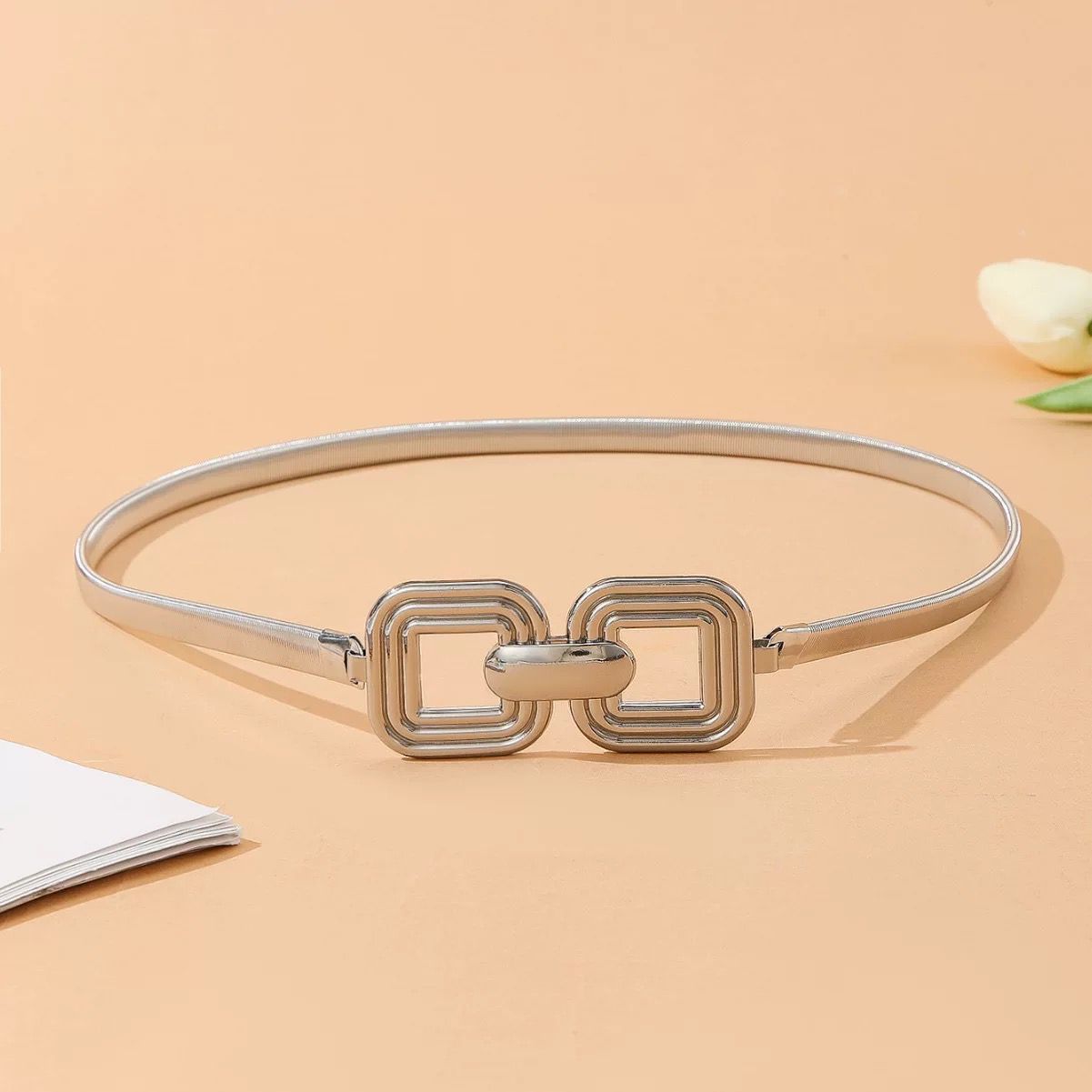 Waist Chain Women'S Double Layer Spring Chain Geometric