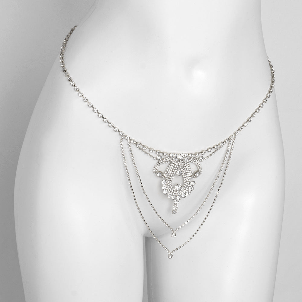 Waist Chain Luxury Super Rhinestone Underwear Nightclub Water