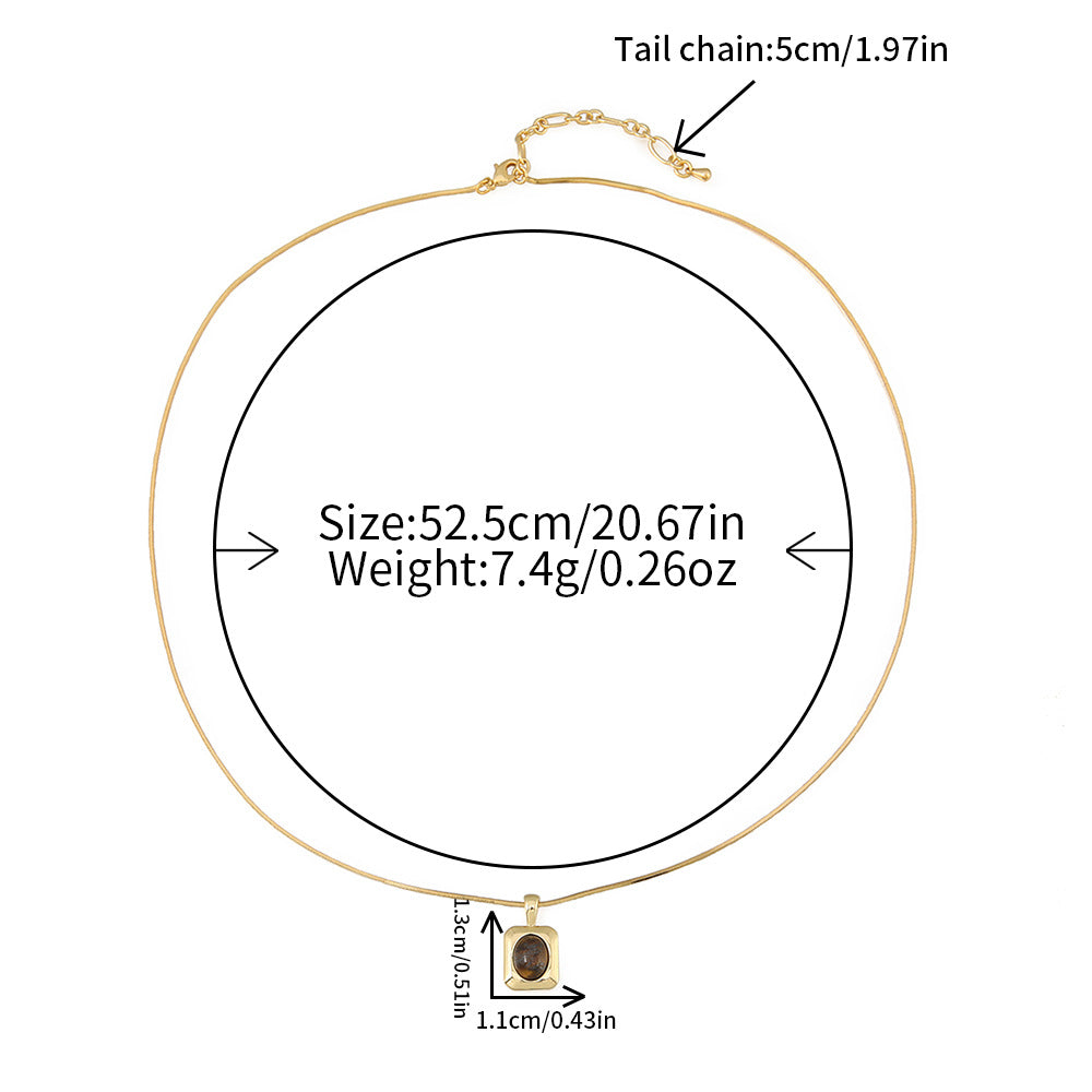 Lishan Versatile Bowknot Titanium Steel Metal Chain Series