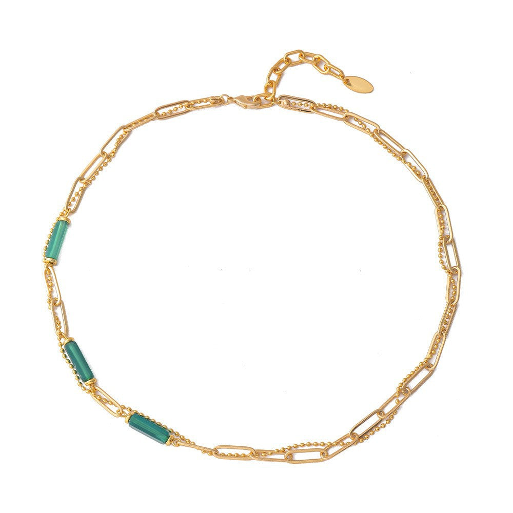 Lishan Versatile Bowknot Titanium Steel Metal Chain Series
