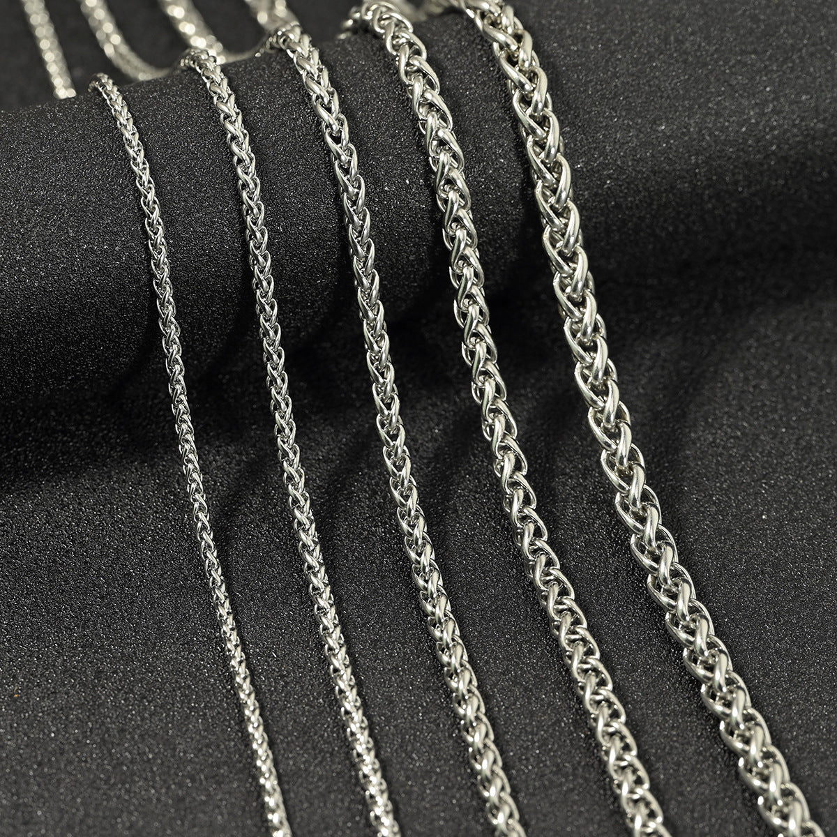 Stainless Steel Necklace Keel Chain Men'S Sweater Chain