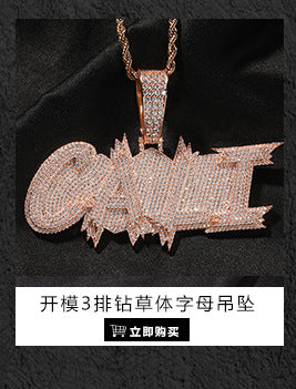 Hip Hop Stainless Steel Pendant Necklace Punk Rock