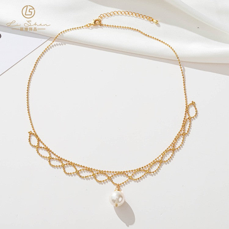 Lishan Versatile Bowknot Titanium Steel Metal Chain Series