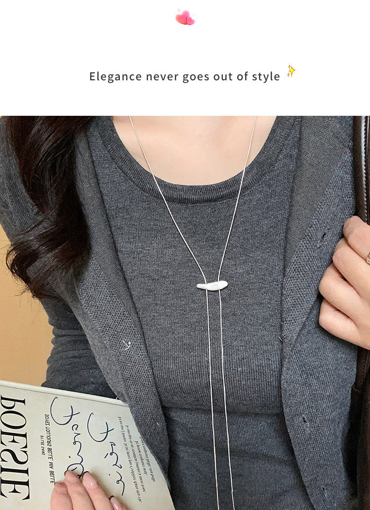 Silver Plated Copper Necklace For Women Small Fish