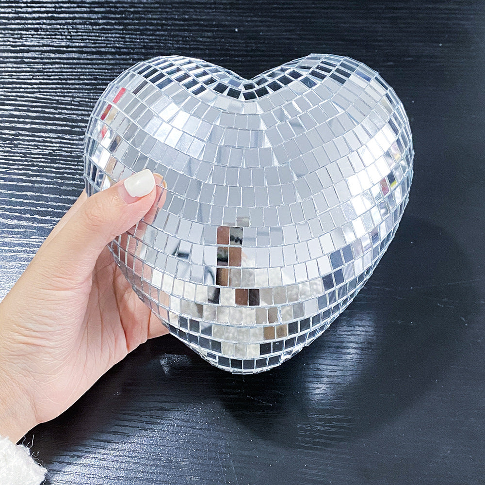 Chain Love Disco Ball Disco Love Glass Decorations