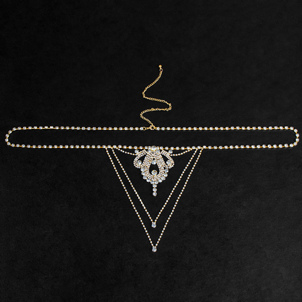 Waist Chain Luxury Super Rhinestone Underwear Nightclub Water