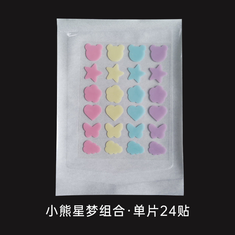 Star Color Student Acne Colloid Cute Dopamine Anti