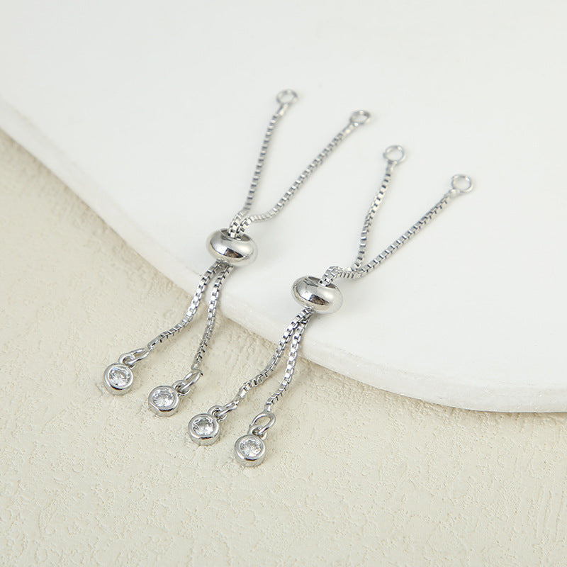 18K Color Preserving Real Gold Silicone Copper Zipper