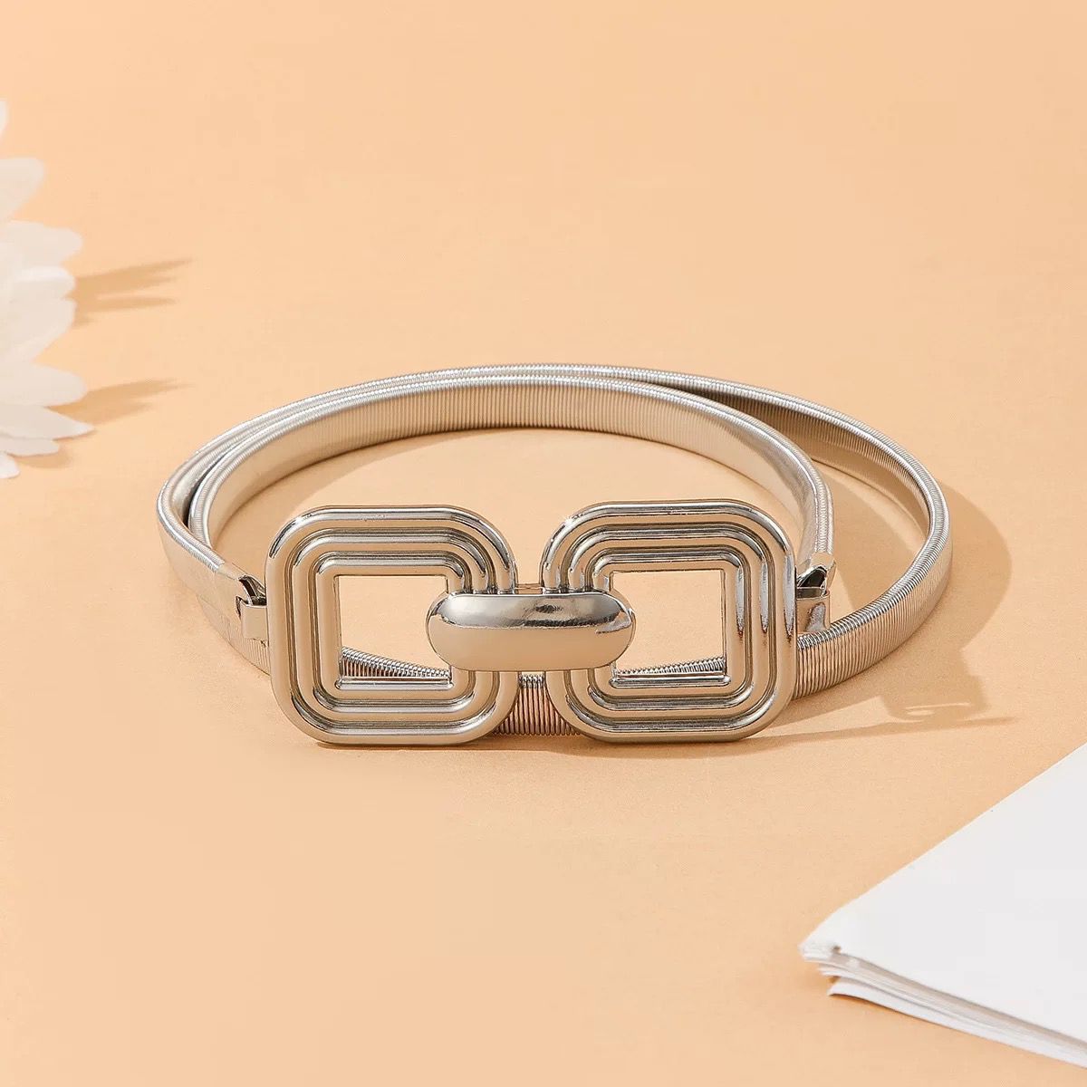 Waist Chain Women'S Double Layer Spring Chain Geometric