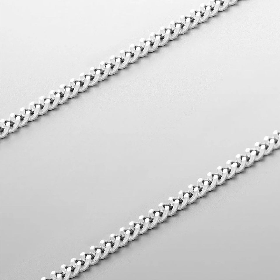 Hip Hop Style Versatile Cuban Chain Clavicle Chain