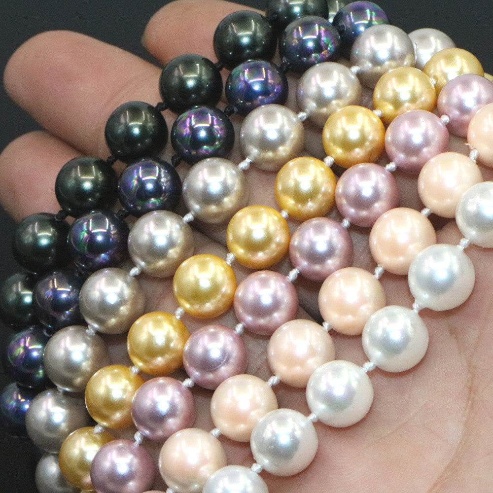 Shijia Pearl Necklace Women'S High Grade Magnetic Buckle