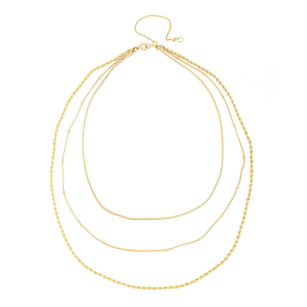 Lishan Versatile Bowknot Titanium Steel Metal Chain Series