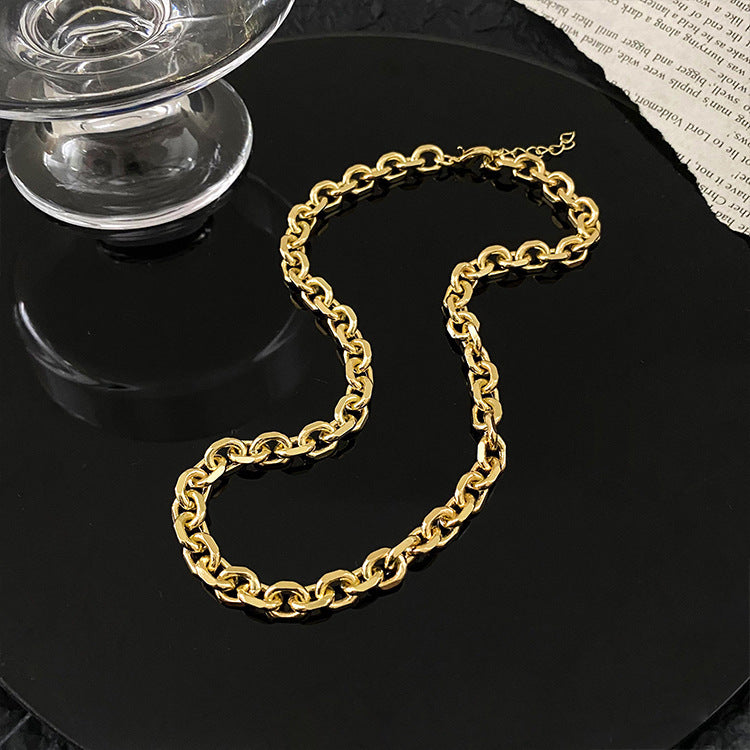 Lishan Versatile Bowknot Titanium Steel Metal Chain Series