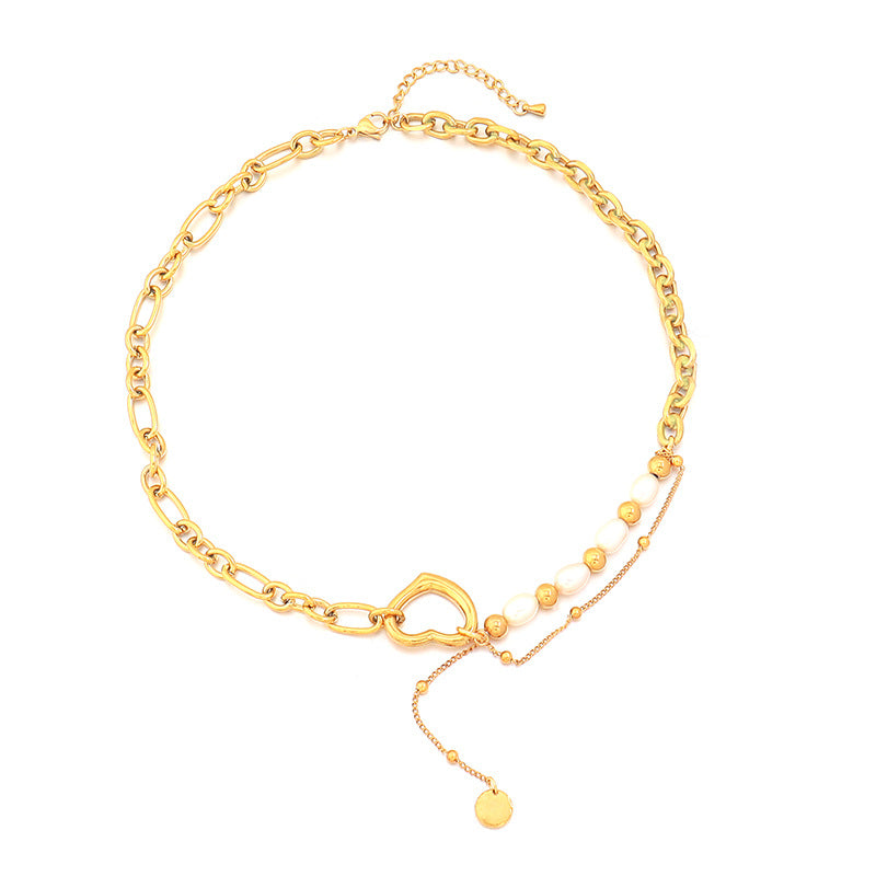 Lishan Versatile Bowknot Titanium Steel Metal Chain Series