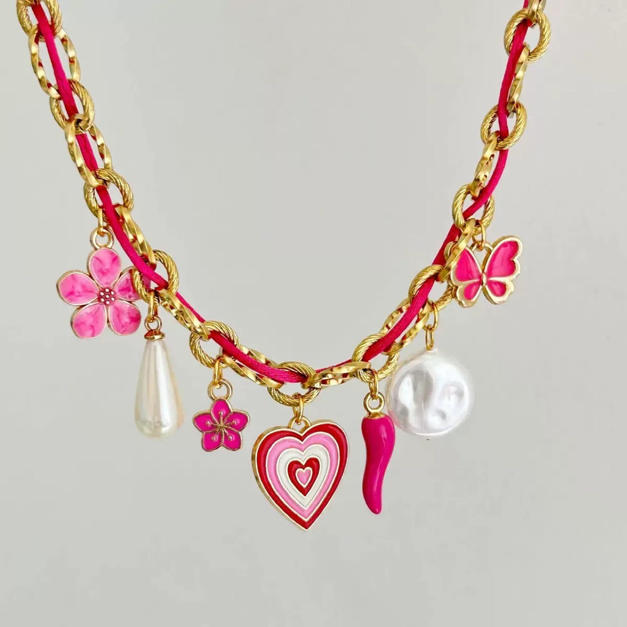 Original Design Dopamine Color Rope Stainless Steel Ocean