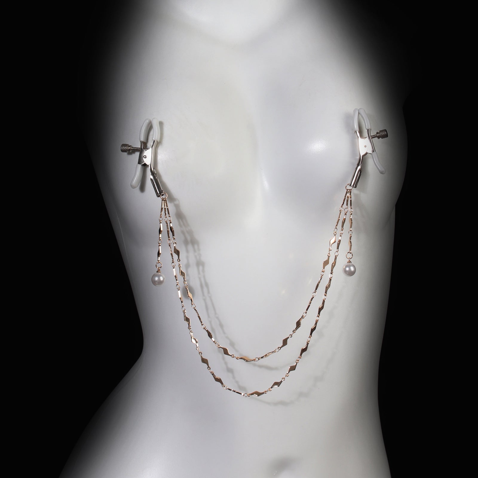 Metal Lightning Stitching Milk Chain Unisex Alternative Flirting