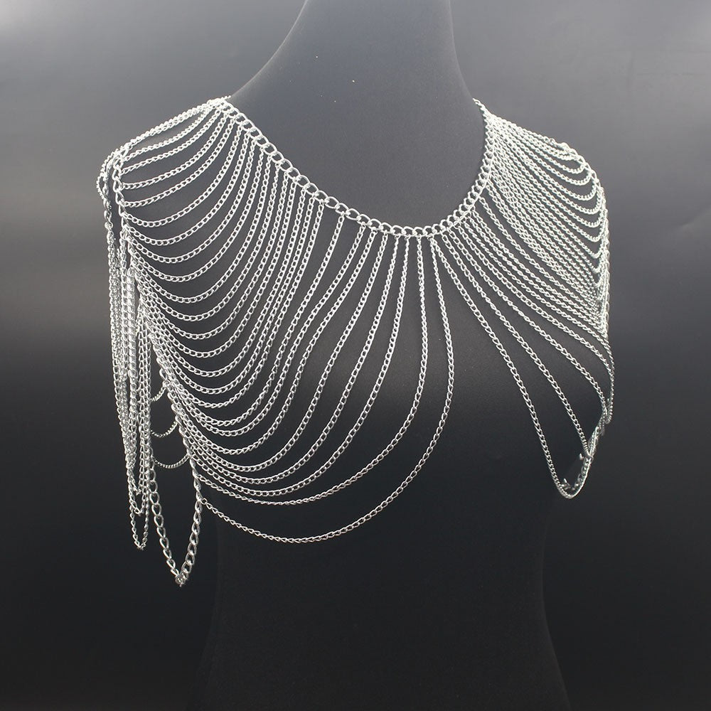 Multi Layer Women'S Shoulder Chain Women'S Beach Bikini