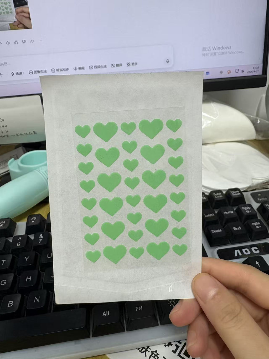 Star Color Student Acne Colloid Cute Dopamine Anti