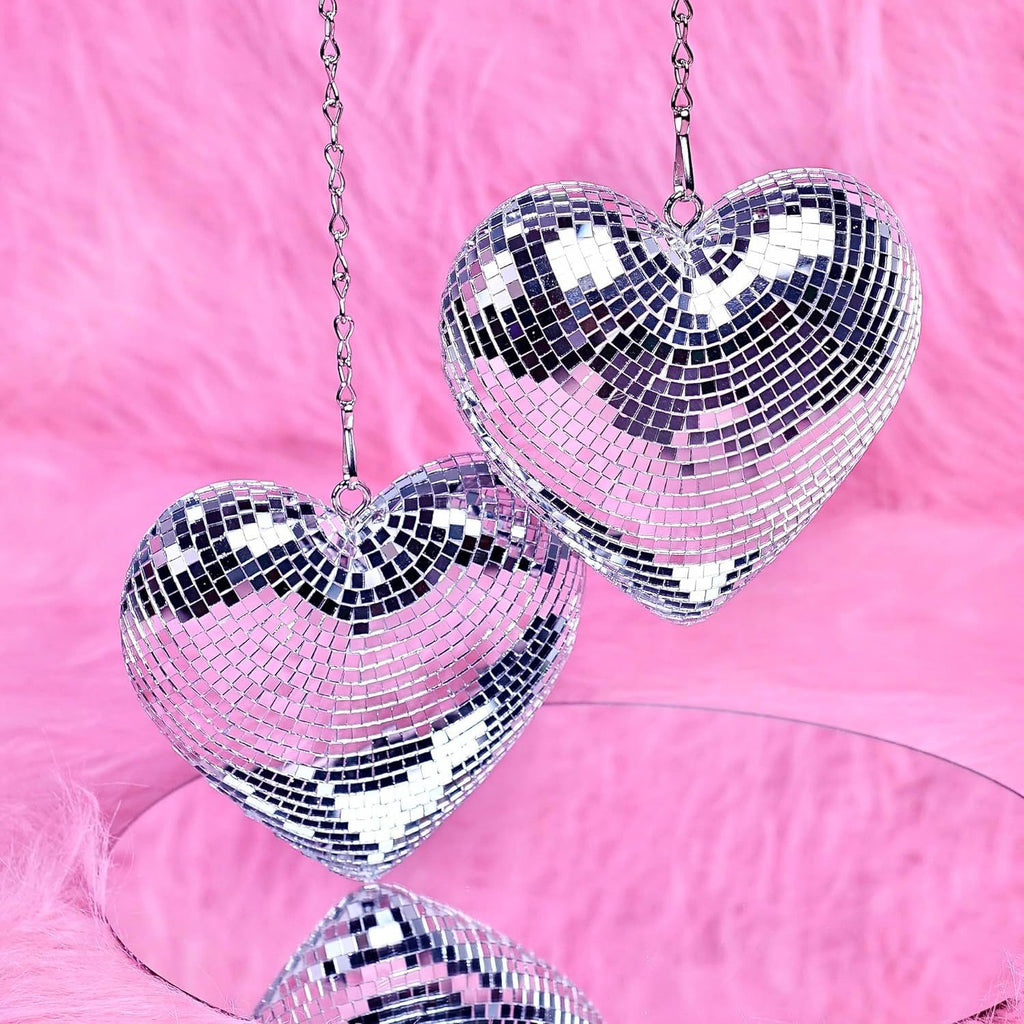 Chain Love Disco Ball Disco Love Glass Decorations