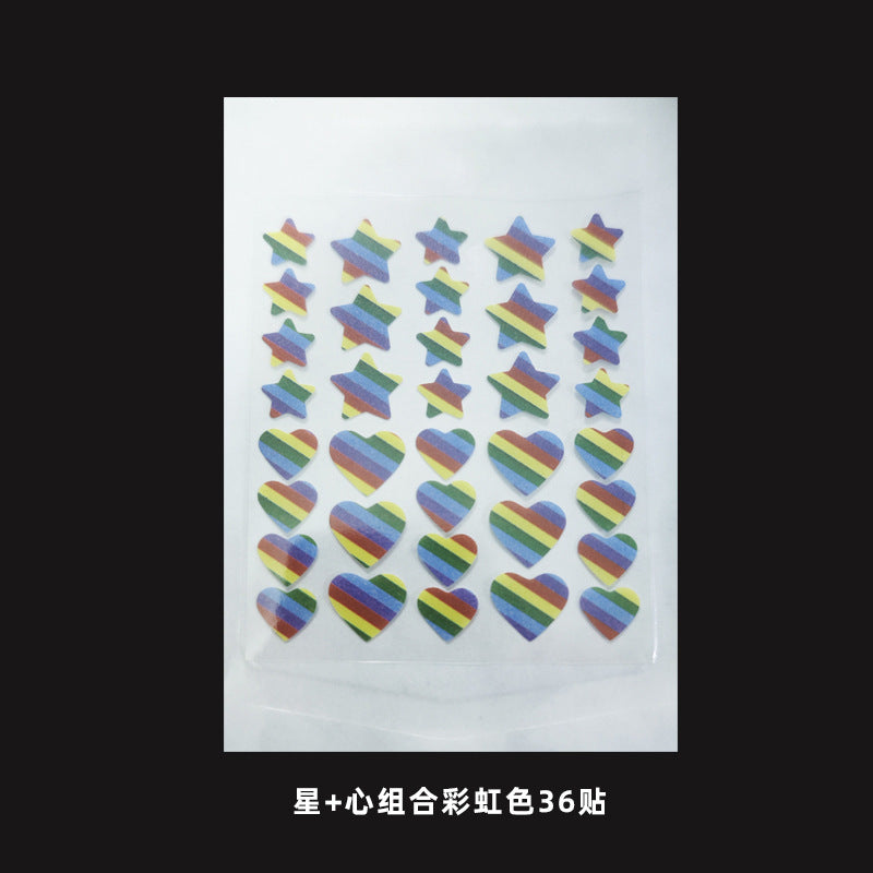Star Color Student Acne Colloid Cute Dopamine Anti