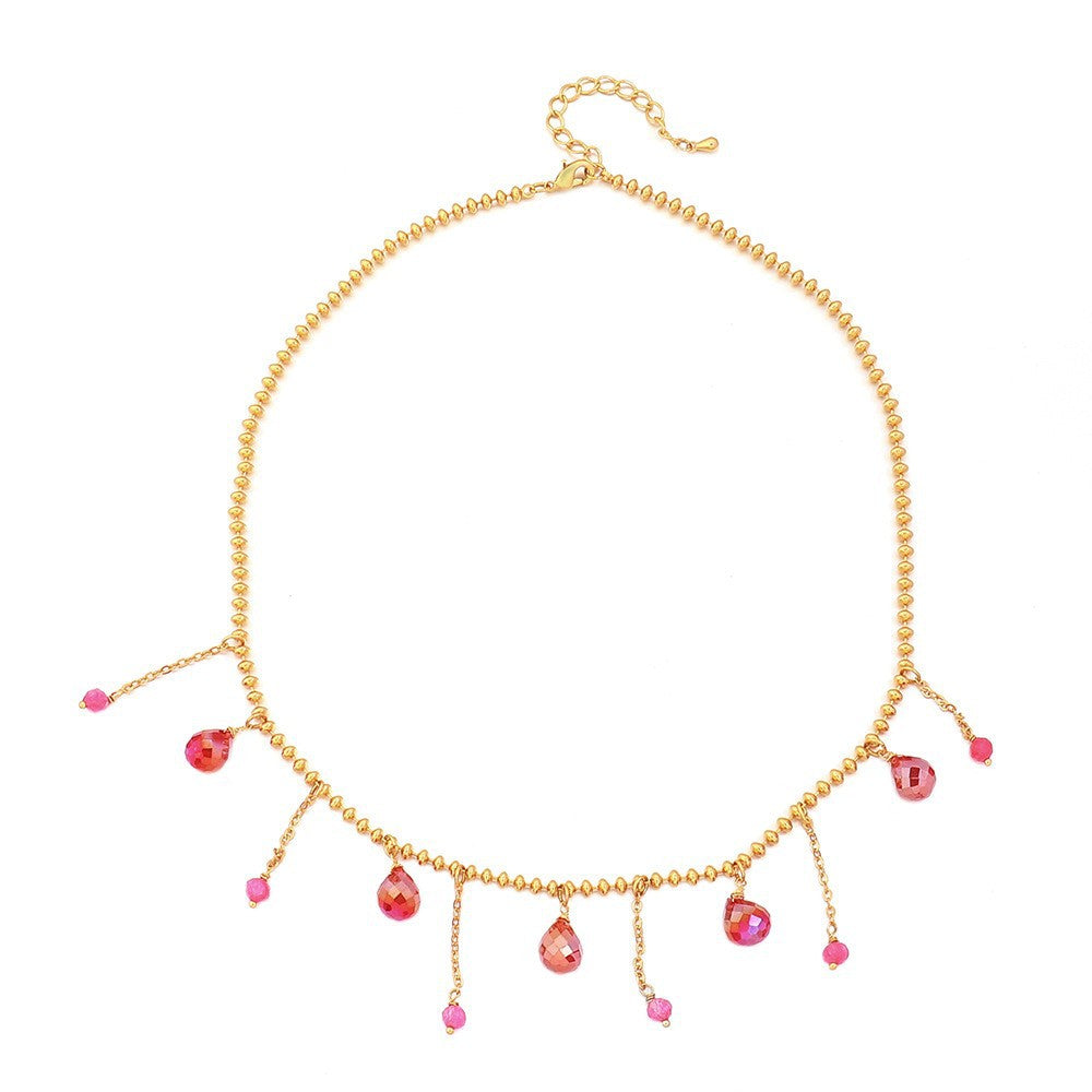 Lishan Versatile Bowknot Titanium Steel Metal Chain Series
