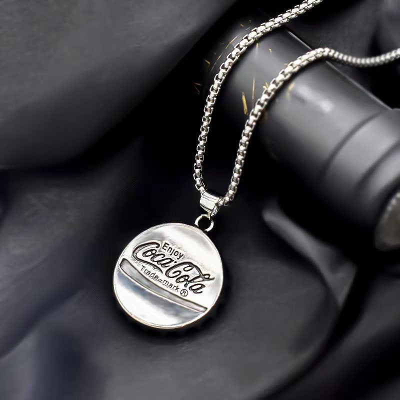 Coke Bottle Cap Sweater Chain Men'S And Women'S