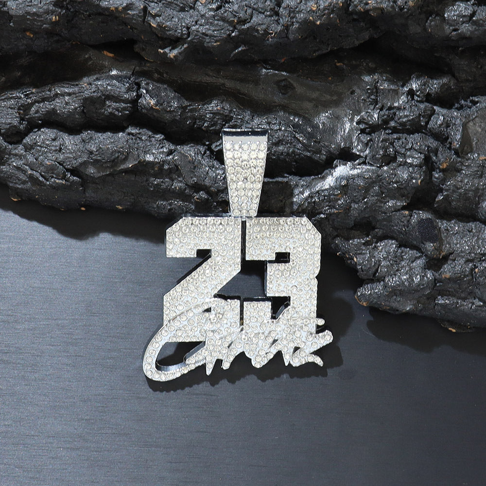 Hip Hop Rap Full Diamond Numeric Alphabet No